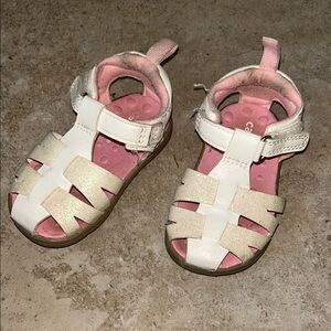 Kids White Sandals